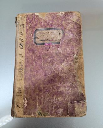 Antico libro erotico  del  1882 e Minuzzolo 1880