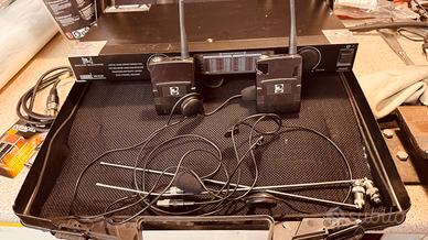 2 radio microfoni ad archetto