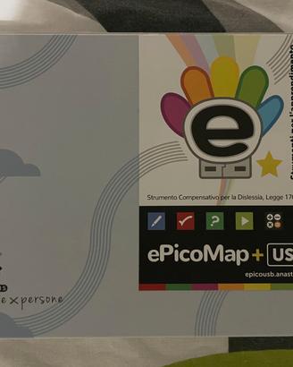 Supporto digitale per dislessia DSA: ePico Map USB