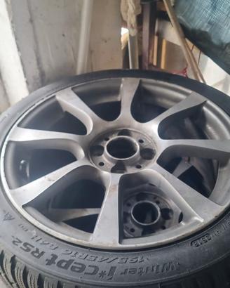 Cerchi e gomme invernali 500 abarth