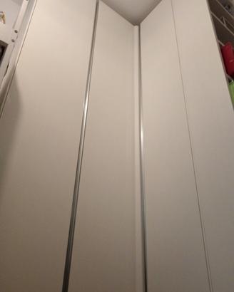 guardaroba angolare più anta da 50 cm