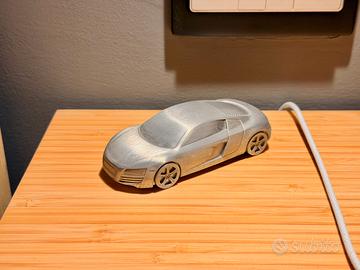 Modellino Audi R8 in alluminio
