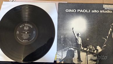 Gino Paoli - allo studio A - vinile 33 giri -1965