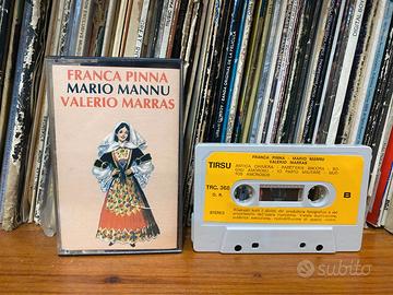 Musicassetta Franca pinna mario mannu valerio