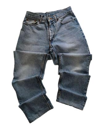 Jeans Fila Blu W29 L28 VTG Taglia M Unisex Ottime