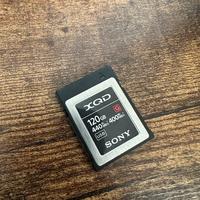 Scheda Sony XQD 120gb classe G