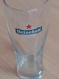 Heineken bicchiere in vetro personalizzato