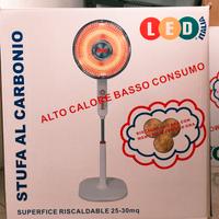 Coppia Stufa Carbonio Girasole - Come Nuove-