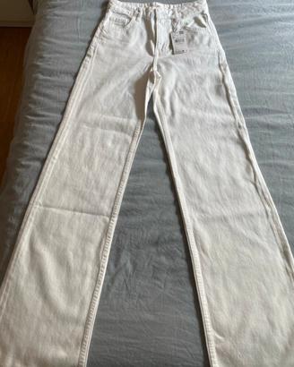 jeans bianchi mango