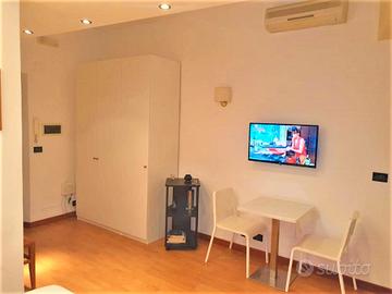 Zona museo monolocale arredato