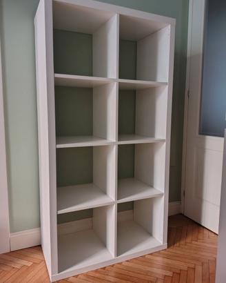 IKEA Kallax 2x4 Bianco come nuovo