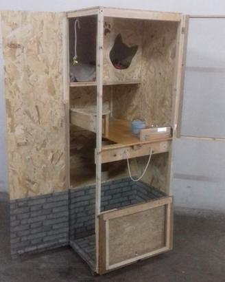 CASETTA/BOX PER GATTI