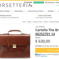 Borsa the Bridge in Pelle