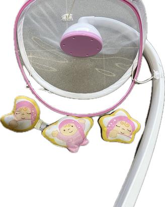 Set chicco Rosa-Giostrina+proiettire+luce notturna