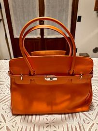 BORSA ARANCIONE SENZA MARCHIO