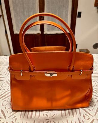 BORSA ARANCIONE SENZA MARCHIO