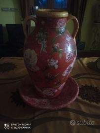 centrotavola  in terracotta 