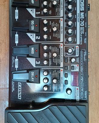 Pedaliera per chitarra BOSS ME-70