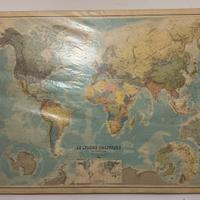 Le Monde Politique - Carta geografica Anni ‘70