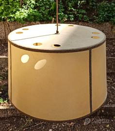 lampadario in pergamena