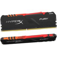 KIT GAMING RAM 16GB DDR4 3600MHZ HYPERX FURY RGB