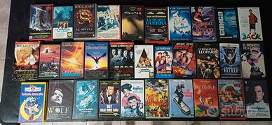 Stock di 59 videocassette vhs