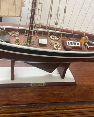 Modellino Nave Puritan legno scala 1:50Line Mamoli