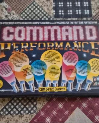 Command Performance U.S. Gold C 64 128 10 giochi