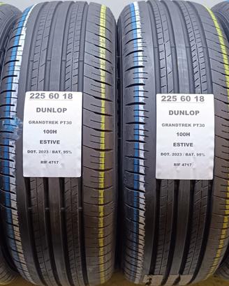 4 GOMME 225 60 18 DUNLOP 2023 RIF4717