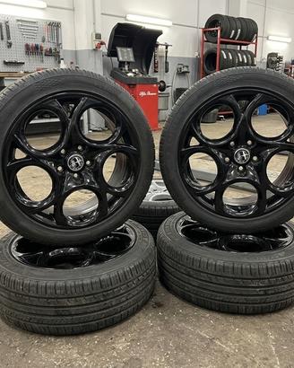 Cerchi e gomme 17 Alfa Romeo Giulietta