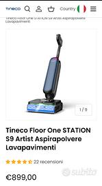 lavapavimenti tineco s9 artist station