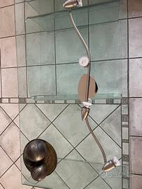 Faretto A binario 4 luci LED regolabili