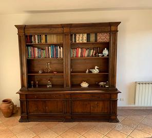 Mobile libreria legno massello