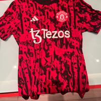 Maglietta pre partita Manchester UT 23/24