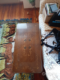 Tavolino antico in legno massiccio