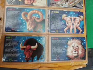 Schede telefoniche San Marino segni zodiacali 97