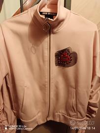 Felpa chic rosa tenue Pinko