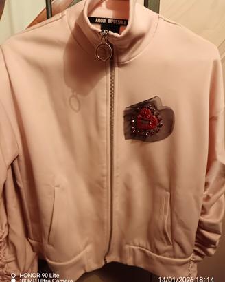 Felpa chic rosa tenue Pinko