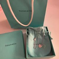 Collana tiffany doppi cuori originale