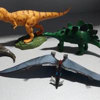 34 pezzi Dinosauri plastica