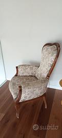 poltrona stile vintage