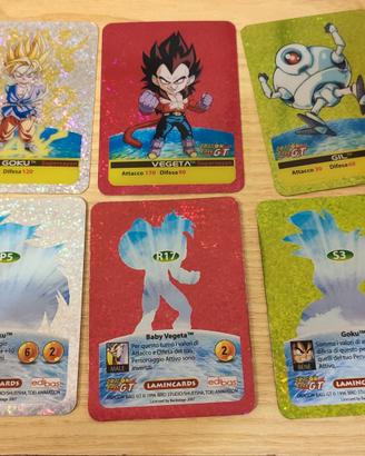 lamincards dragonball gt