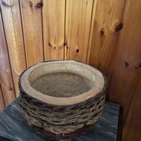 Portavaso in ferro battuto