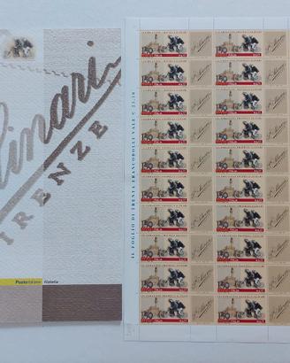 2003 folder + foglio 30 valori f.lli Alinari