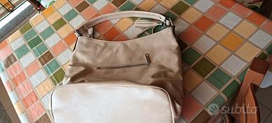 borsa donna in pelle briciole nuova 