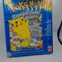 Pokèmon stampali tutti, crea e stampa.Versione BLU