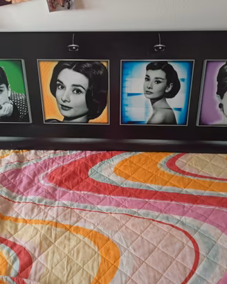 Quadro Audrey Hepburn 