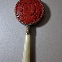 specchio vintage cinese da collezione 