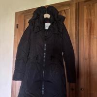 Moncler- Piumino lungo nero
