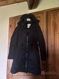 Moncler- Piumino lungo nero